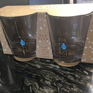Rae Dunn JOY Glassware Set